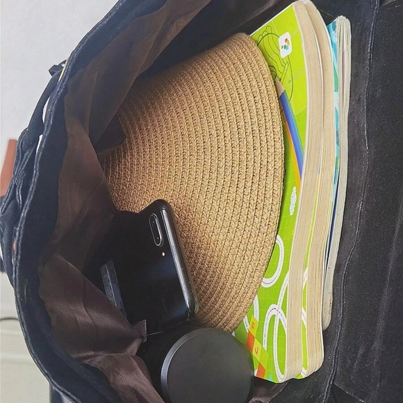 Vegan Suede Western Fringe Backpack - Picture 10 of 11